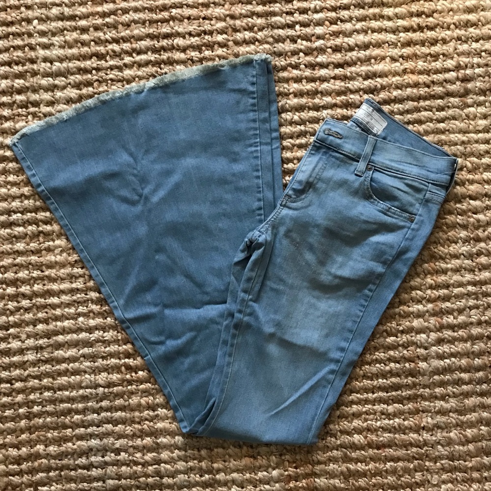 Extreme Flared Free People Jeans